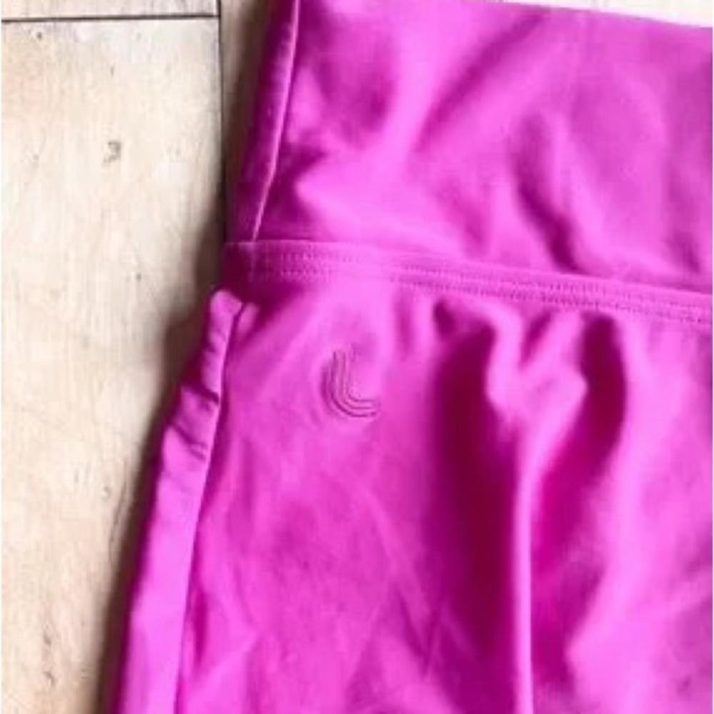 Bright Pink Women's A-Line Skirt - Comfortable Everyday Style - Picture 2 of 7